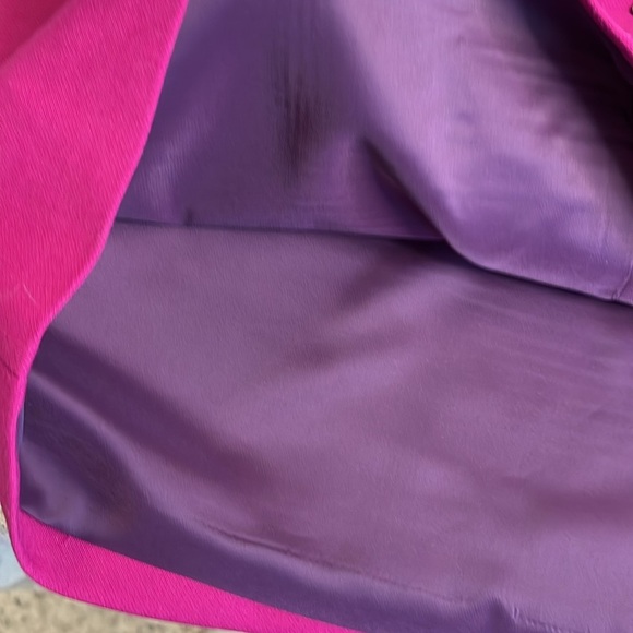 Trina Turk crepe cap sleeve Pink shift Dress - Picture 12 of 14